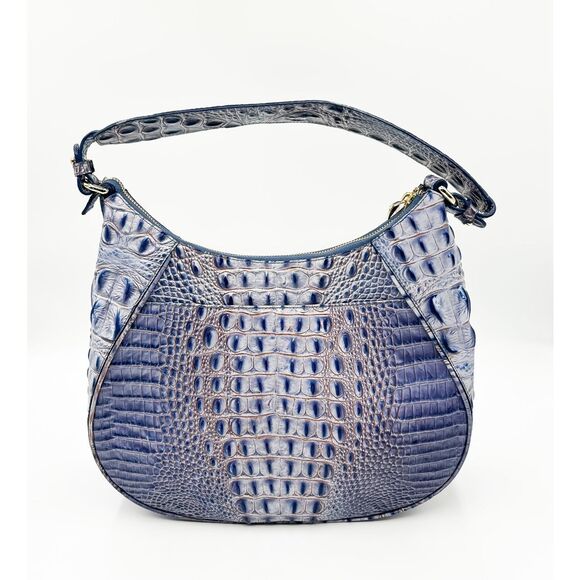 Brahmin Melbourne Collection Amira Shoulder Bag Ombré Purse - Picture 14 of 14